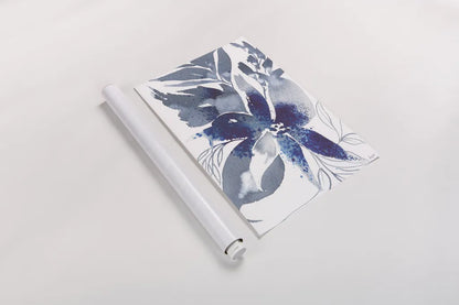 Beauty of Blue by Kristy Rice. shown as a rolled paper print. Available as archival giclee rolled canvas, fine art paper, or poster print. SKU 100913h.