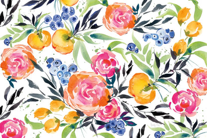 Blueberries Among Us by Kristy Rice. SKU 35059i. Archival Giclee Fine art print for wall decor.