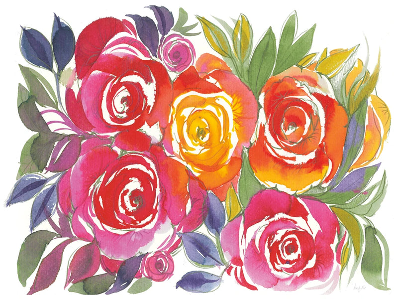 Bold Roses I by Kristy Rice