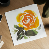 Bold Roses II by Kristy Rice. Shown as a detailed flat fine art print, highlighting archival giclee quality. Available as an archival giclee rolled canvas, fine art paper, or poster print. SKU 58112a.