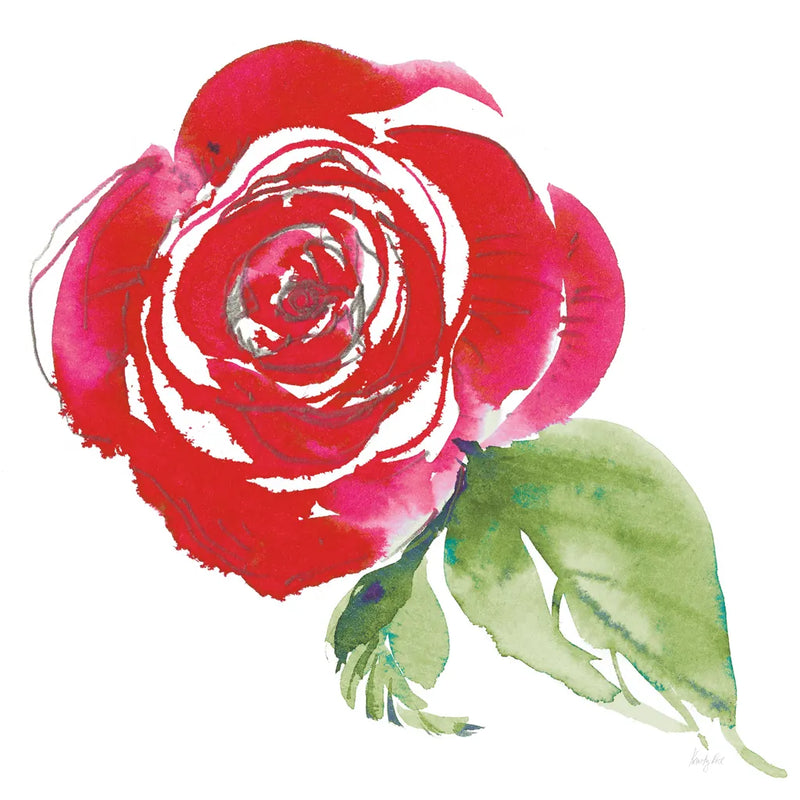 Bold Roses III by Kristy Rice. SKU 58113a. Archival Giclee Fine art print for wall decor.
