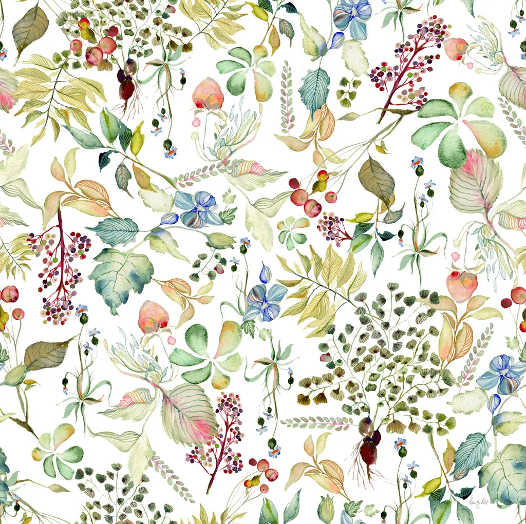 Botticelli Plants I by Kristy Rice. SKU 54042a. Archival Giclee Fine art print for wall decor.