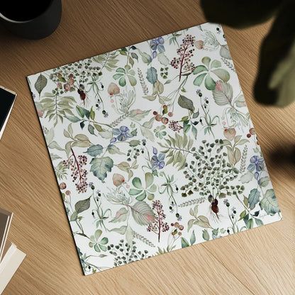 Botticelli Plants I Light by Kristy Rice. Shown as a detailed flat fine art print, highlighting archival giclee quality. Available as an archival giclee rolled canvas, fine art paper, or poster print. SKU 71489a.