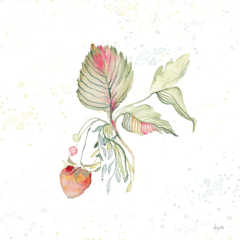 Botticelli Plants V by Kristy Rice. SKU 54046a. Archival Giclee Fine art print for wall decor.