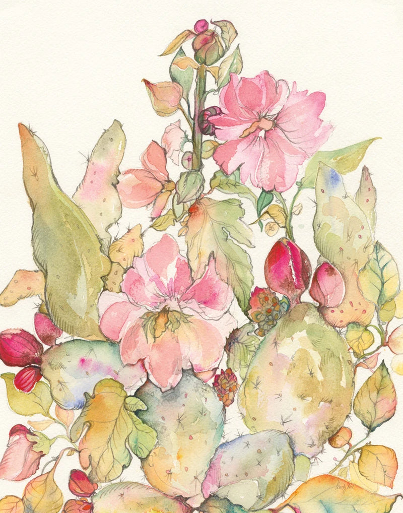 Cactus Blooms Crop by Kristy Rice