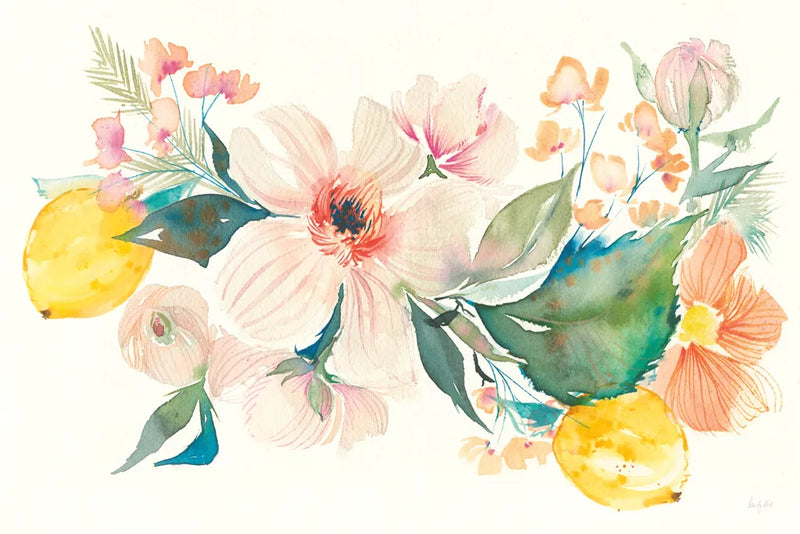 Citrus Summer II by Kristy Rice. SKU 58103i. Archival Giclee Fine art print for wall decor.