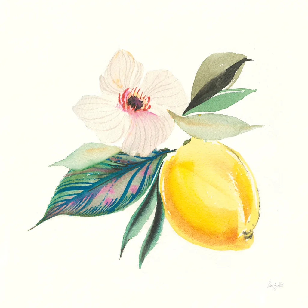Citrus Summer III by Kristy Rice. SKU 58104a. Archival Giclee Fine art print for wall decor.