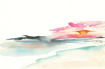 Coastal Sunset by Kristy Rice. SKU 59817i. Archival Giclee Fine art print for wall decor.