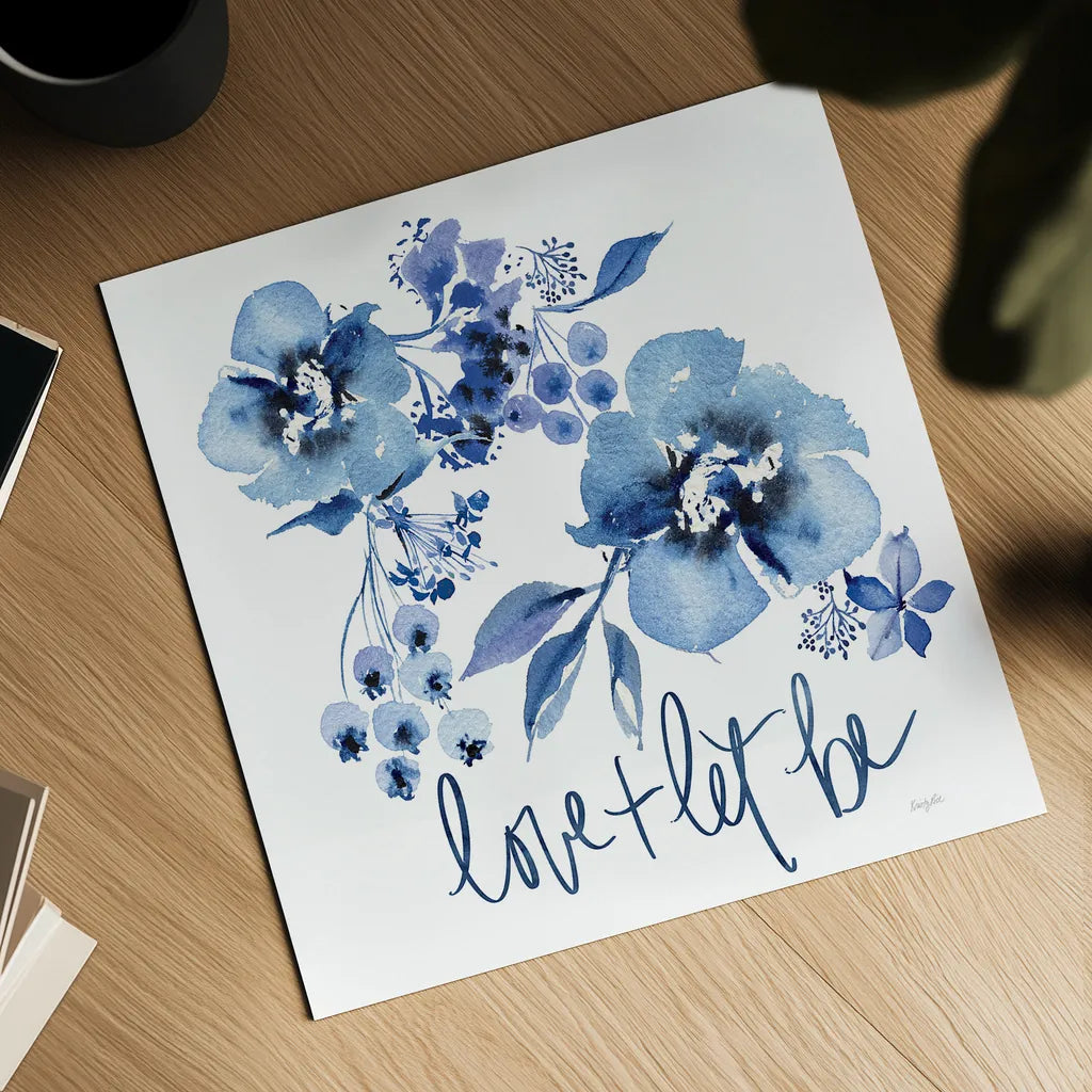 Delft Delight II by Kristy Rice. Shown as a detailed flat fine art print, highlighting archival giclee quality. Available as an archival giclee rolled canvas, fine art paper, or poster print. SKU 43267a.