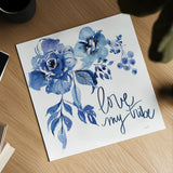 Delft Delight III by Kristy Rice. Shown as a detailed flat fine art print, highlighting archival giclee quality. Available as an archival giclee rolled canvas, fine art paper, or poster print. SKU 43268a.
