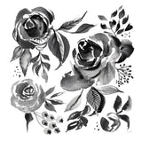 Delft Delight IV Black No Words by Kristy Rice. SKU 66486a. Archival Giclee Fine art print for wall decor.