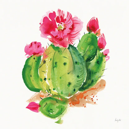 Desert Echinopsis by Kristy Rice. SKU 90500a. Archival Giclee Fine art print for wall decor.