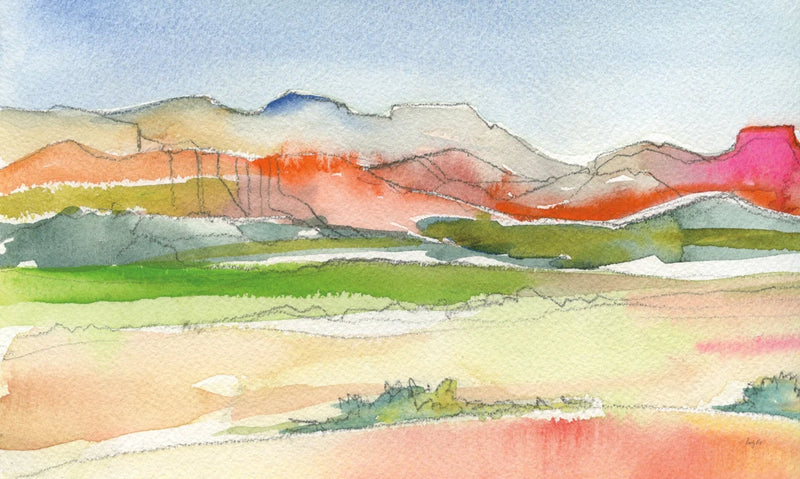 Desert Landscape I by Kristy Rice
