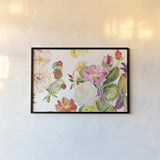 Desert Rose V by Kristy Rice. shown as a paper print in a black flame. Available as a archival giclee rolled canvas, fine art paper, or poster print. SKU 38791i.