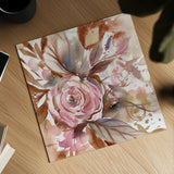 Earthy Rose by Kristy Rice. Shown as a detailed flat fine art print, highlighting archival giclee quality. Available as an archival giclee rolled canvas, fine art paper, or poster print. SKU 102091a.