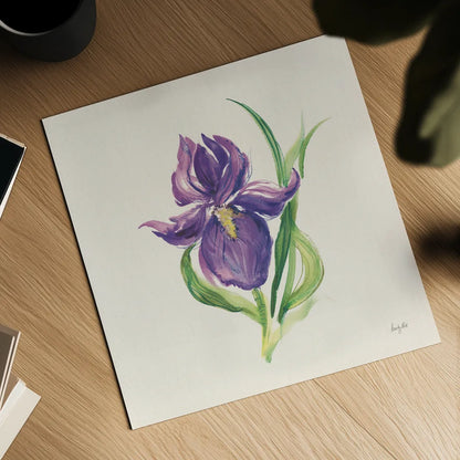 Easter Bloom I by Kristy Rice. Shown as a detailed flat fine art print, highlighting archival giclee quality. Available as an archival giclee rolled canvas, fine art paper, or poster print. SKU 87618a.