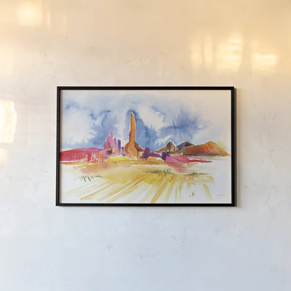 Formation by Kristy Rice. shown as a paper print in a black flame. Available as a archival giclee rolled canvas, fine art paper, or poster print. SKU 88608i.