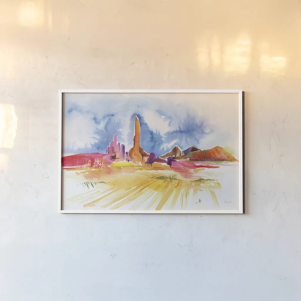 Formation by Kristy Rice. shown as a paper print in a white frame. Available as a archival giclee rolled canvas, fine art paper, or poster print. SKU 88608i.