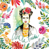 Fridas Flower Fancy I by Kristy Rice. SKU 53334a. Archival Giclee Fine art print for wall decor.