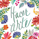 Fridas Flower Fancy III by Kristy Rice. SKU 53336a. Archival Giclee Fine art print for wall decor.