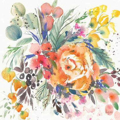 Garden Rose by Kristy Rice. SKU 90499a. Archival Giclee Fine art print for wall decor.