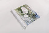 Graceful Garden by Kristy Rice. shown as a rolled paper print. Available as archival giclee rolled canvas, fine art paper, or poster print. SKU 94213h.