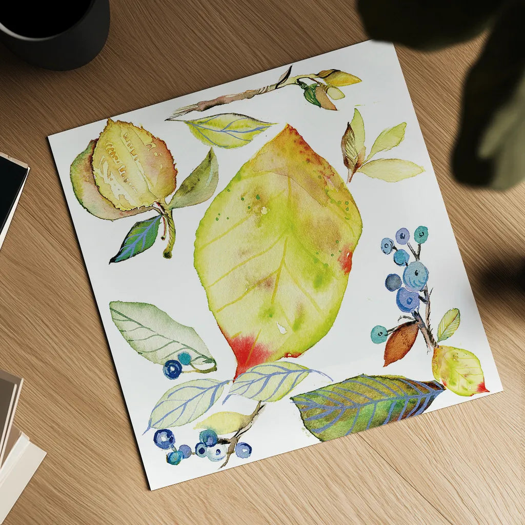 Harvest Rush I by Kristy Rice. Shown as a detailed flat fine art print, highlighting archival giclee quality. Available as an archival giclee rolled canvas, fine art paper, or poster print. SKU 41895a.