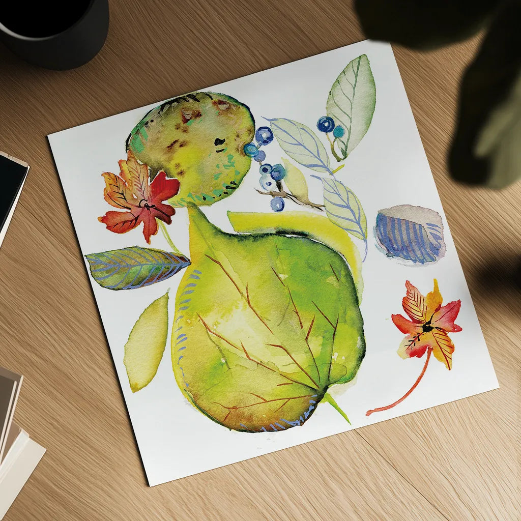 Harvest Rush II by Kristy Rice. Shown as a detailed flat fine art print, highlighting archival giclee quality. Available as an archival giclee rolled canvas, fine art paper, or poster print. SKU 41896a.