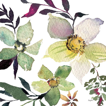 Hellebore Ya Doing III by Kristy Rice. SKU 44118a. Archival Giclee Fine art print for wall decor.