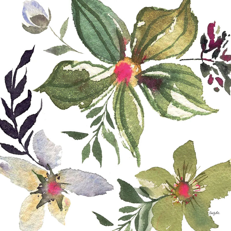 Hellebore Ya Doing IV by Kristy Rice. SKU 44119a. Archival Giclee Fine art print for wall decor.
