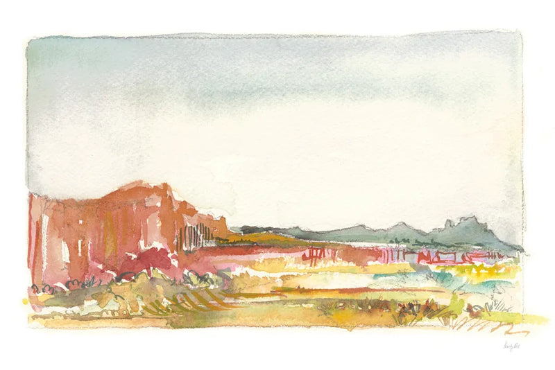 Looking Out Neutral by Kristy Rice. SKU 70207i. Archival Giclee Fine art print for wall decor.