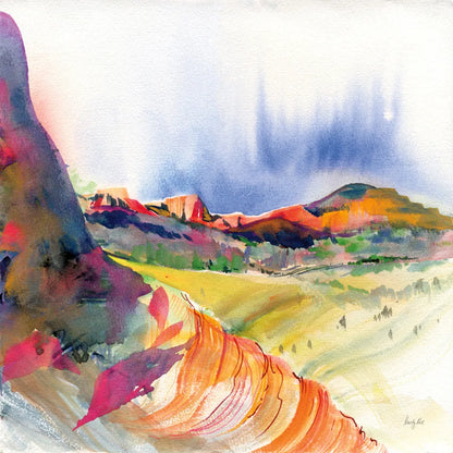 Lookout Point by Kristy Rice. SKU 90386a. Archival Giclee Fine art print for wall decor.