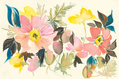 Pastel Garden I by Kristy Rice. SKU 59876i. Archival Giclee Fine art print for wall decor.