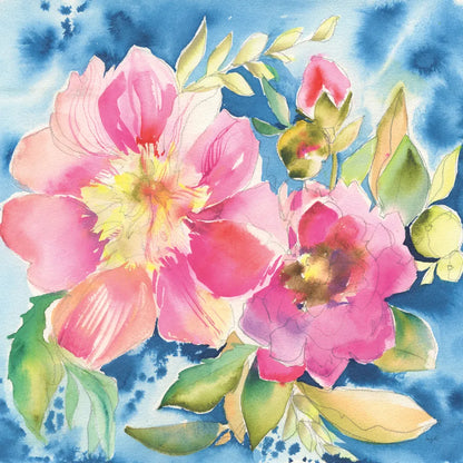 Pink Petals by Kristy Rice. SKU 100916a. Archival Giclee Fine art print for wall decor.