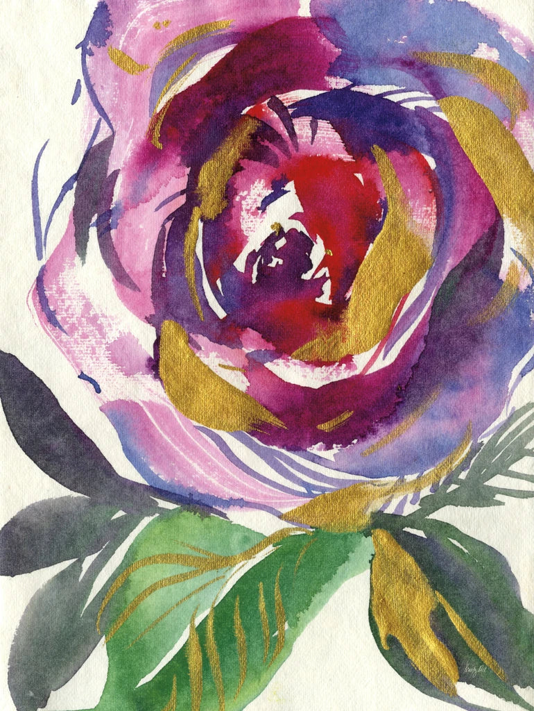 Purple Rose by Kristy Rice