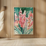 Splendor of Spring by Kristy Rice. shown as over sized large wall art. Available as an archival giclee rolled canvas, fine art paper, or poster print. SKU 95263h.
