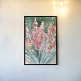 Splendor of Spring by Kristy Rice. shown as a paper print in a black flame. Available as a archival giclee rolled canvas, fine art paper, or poster print. SKU 95263h.
