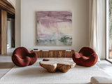 Subtlety by Kristy Rice. Shown as extra-large giant wall art in a modern living room. Available as an archival giclee rolled canvas, fine art paper, or poster print. SKU 70436a.