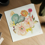 Succulent Desert IV by Kristy Rice. Shown as a detailed flat fine art print, highlighting archival giclee quality. Available as an archival giclee rolled canvas, fine art paper, or poster print. SKU 59787a.