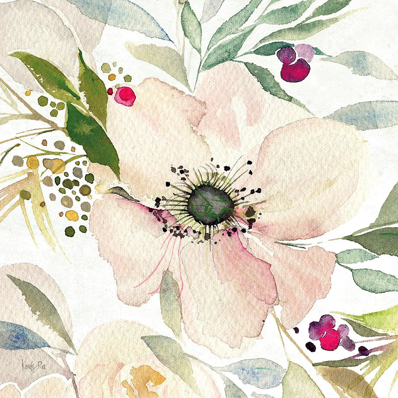 The Joy of White II by Kristy Rice. SKU 35447a. Archival Giclee Fine art print for wall decor.