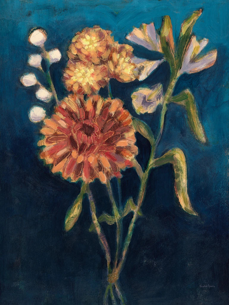 Autumn Blooms V by Krystal Adams