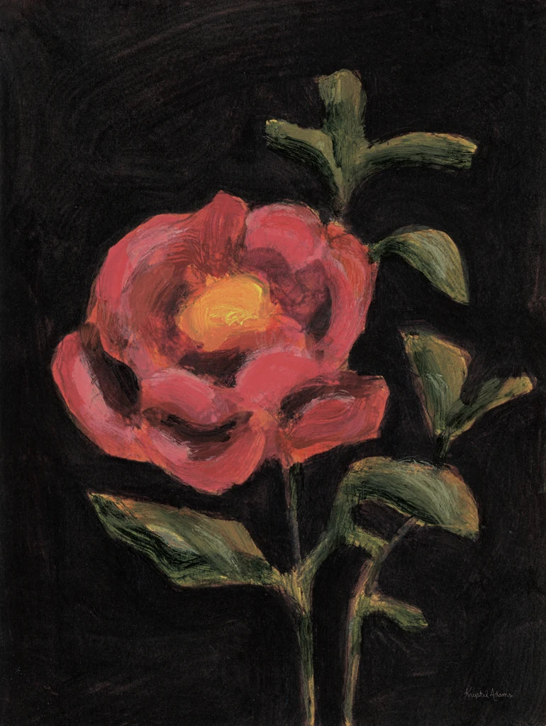 Blooms in Black II by Krystal Adams