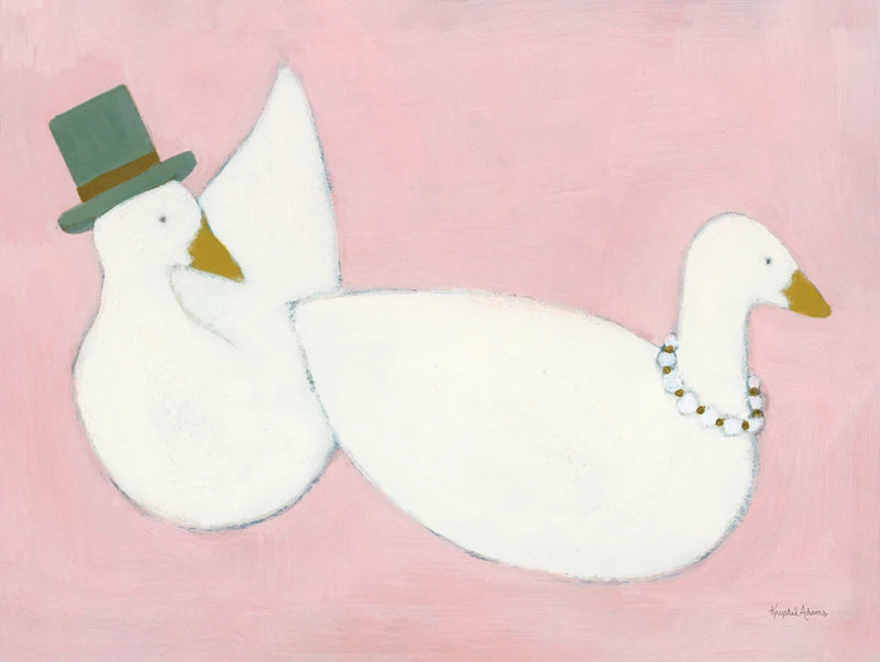 Dainty Ducks III by Krystal Adams