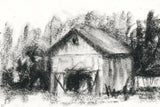 Farm Study IV by Krystal Adams. SKU 103602i. Archival Giclee Fine art print for wall decor.