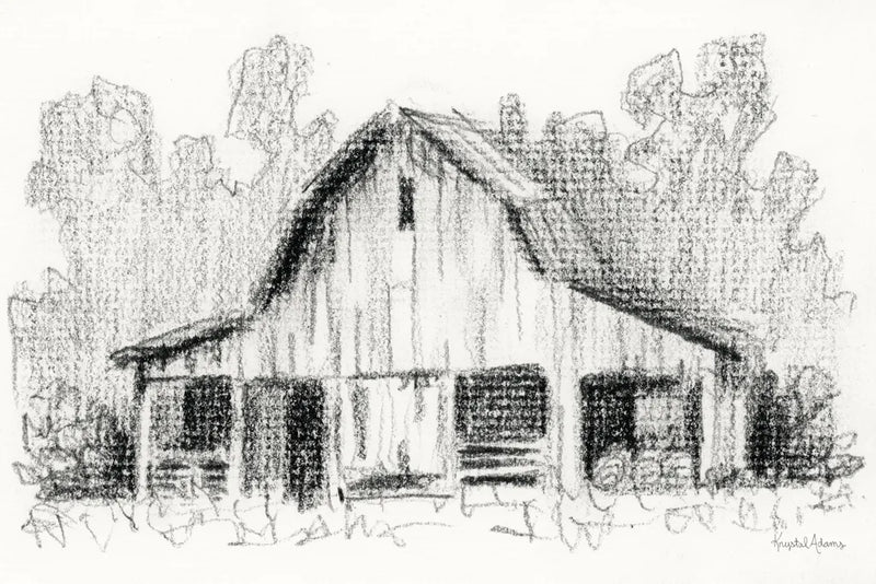 Farm Study V by Krystal Adams. SKU 103603i. Archival Giclee Fine art print for wall decor.