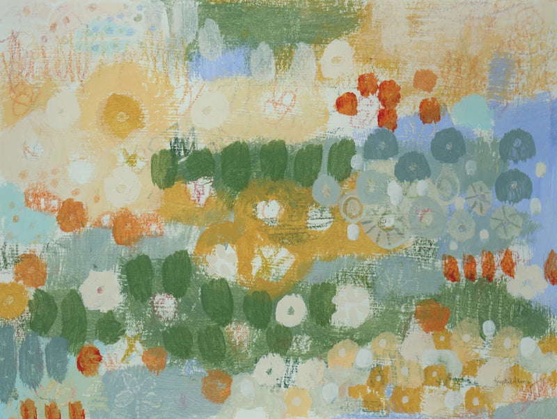 Flower Field Study by Krystal Adams