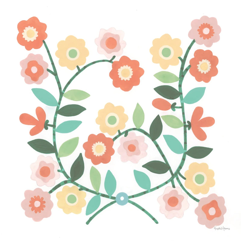 Folk Art Bouquet by Krystal Adams