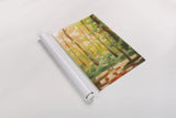 Forest Light I by Krystal Adams. shown as a rolled paper print. Available as archival giclee rolled canvas, fine art paper, or poster print. SKU 103653h.