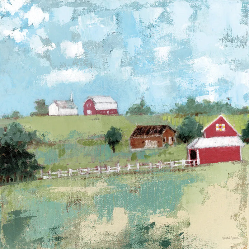 Gardnersville by Krystal Adams. SKU 103660a. Archival Giclee Fine art print for wall decor.