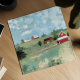 Gardnersville by Krystal Adams. Shown as a detailed flat fine art print, highlighting archival giclee quality. Available as an archival giclee rolled canvas, fine art paper, or poster print. SKU 103660a.